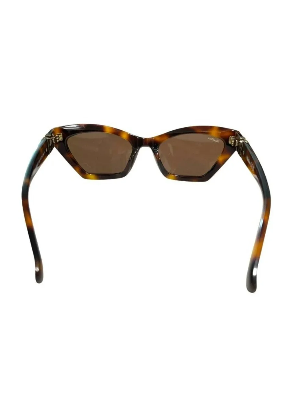 Max Mara Tortoiseshell Cat Eye Sunglasses MM0057 52E With Case & Cloth New